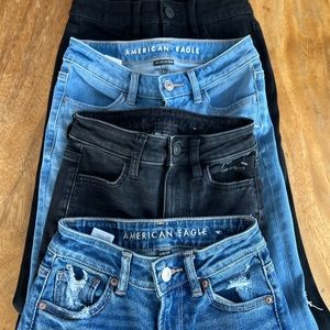 Amazing package deal- Don’t miss out. 4 Paris of new American Jean